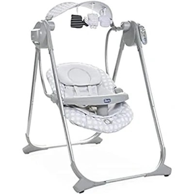 Afbeelding van Chicco Polly Swing Up schommelstoel Silver