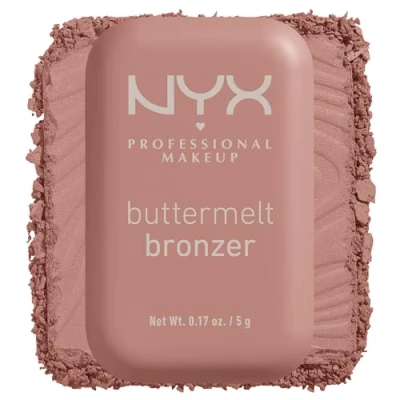 Image de NYX Professional Makeup Buttermelt Bronzer, poudre de bronzage, jusqu&#039;à 12 h durée, ne tache pas, transfère teinte : Butta Cup, 5 g