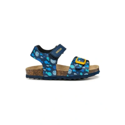 Afbeelding van Geox Babyschoenen voor kinderen, Maat: 20, Navy yellow Schoenen
