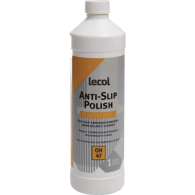 Afbeelding van Lecol OH 47 Anti Slip Parket Polish 1L / houten vloer (Lak) Onderhoud voor Gelakte vloeren Vloerreiniger producten Bescherming