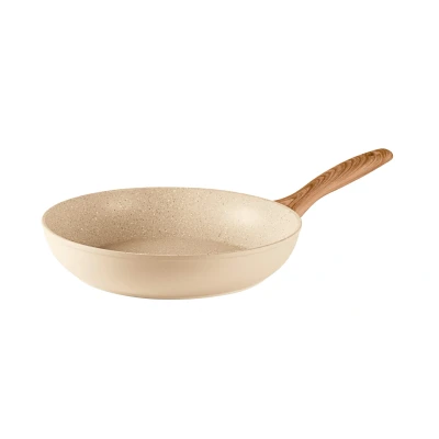 Afbeelding van Sambonet Koekenpan Rock &#039;n&#039; Rose Creme ø 20 cm Standaard anti aanbaklaag
