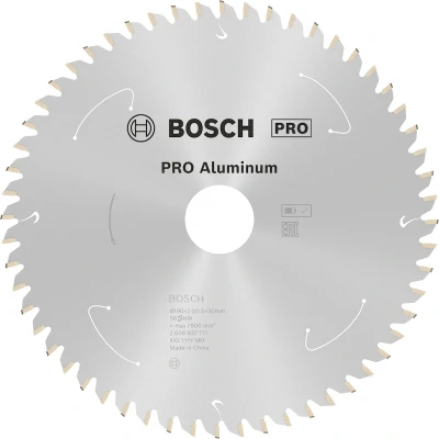 Afbeelding van Bosch Accessories 2608837771 Cirkelzaagblad 190 x 30 mm Aantal tanden: 56 1 stuk(s)