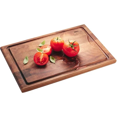 Afbeelding van Gefu Enno Snijplank Walnoothout Medium 37X25Cm BRUIN