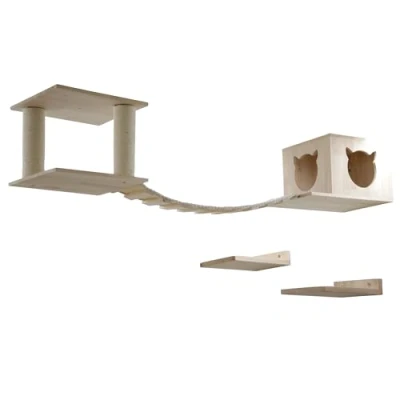Afbeelding van Kerbl Huisdier Kattenspeeltop Set van 5 stuks kat