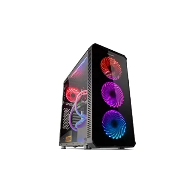 Image de Boîtier ATX semi tour NOX NXHUMMERTGX RGB