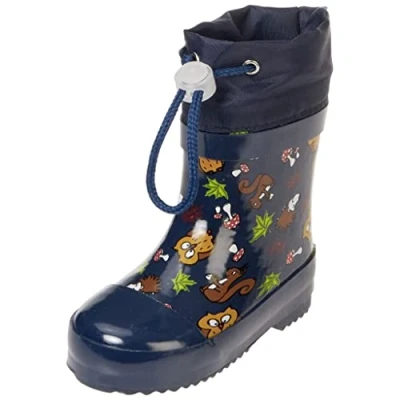 Afbeelding van Playshoes Rubber Boots Unisex Regenlaarzen voor kinderen, Maat: 24, Navy Kunststof