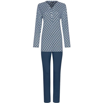 Afbeelding van Marineblauwe pyjama Pastunette Blauw Maat 44