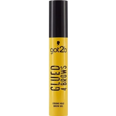 Afbeelding van got2b Glued 4 Brows wenkbrauwgel, transparant en duurzaam, mascara vormt de wenkbrauwen, wenkbrauwgel met veganistische formule, 16 ml