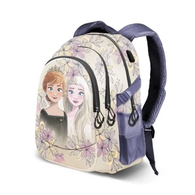 Afbeelding van Karactermania Frozen 2 Beige hardlooprugzak PLUS Emotion Disney