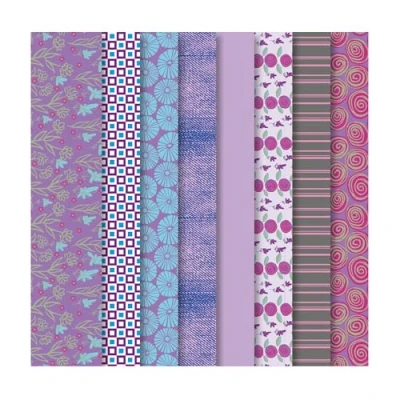 Afbeelding van Making Couture Fabric Set kit Purple Dress YourDoll PN 0164675