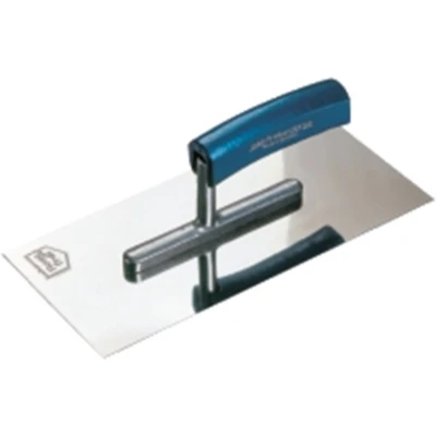 Afbeelding van Jung Henkelmann plakspaan rvs gebogen greep 280x130mm