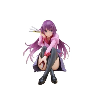 Afbeelding van Japanse Anime Monogatari PVC Statue Desktop Cute Figure Hitagi Senjougahara 13 cm