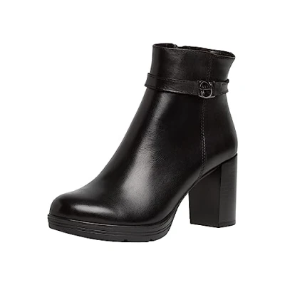 Afbeelding van Tamaris Dames 1 25014 41 dameslaarzen, zwart.