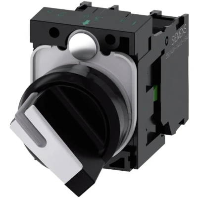 Afbeelding van Siemens 3SU11002BF601MA0 3SU1100 2BF60 1MA0 Knevelschakelaar Kunststof frontring Zwart, Wit 1 x 90 stuk(s)