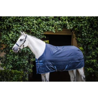 Afbeelding van Amigo Ripstop Insulator Stable 350g Navy/Titanium Grey 125/175 Agradi.be
