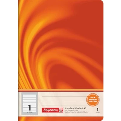 Afbeelding van Brunnen 104570102 Schoolschrift A5 Vivendi, gelinieerd 1