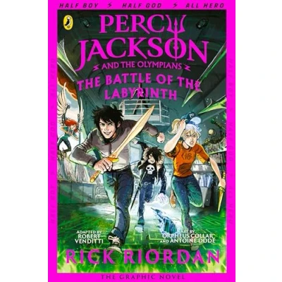 Afbeelding van The Battle of Labyrinth: Graphic Novel (Percy Jackson Book 4)