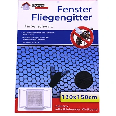 Afbeelding van Raamhor Insectenhor voor raam 130 x 150 cm set van 2 stuks