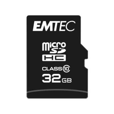 Image de EMTEC Carte mémoire flash 32 Go Class 10 micro SDHC