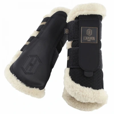 Afbeelding van Eskadron Dressage Boots Heritage Mesh Faux Fur Zwart