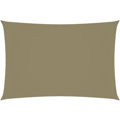 Afbeelding van Zonnescherm rechthoekig 3x5 m oxford stof beige