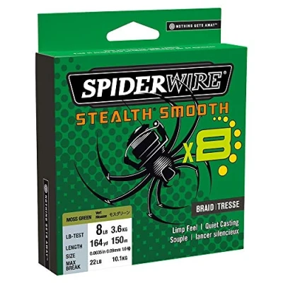 Afbeelding van Spiderwire Stealth Smooth 8 Camo 0,39mm (150m) Gevlochten lijn