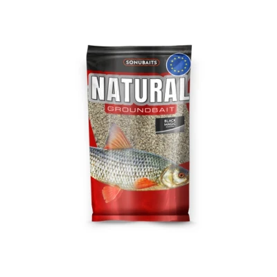Image de Amorce Sonubaits Natural Black Magic Groundbait (1kg)