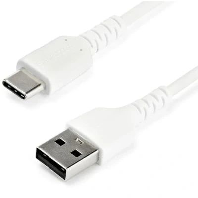 Afbeelding van Kabel USB A naar C Startech RUSB2AC2MW Wit