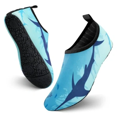 Afbeelding van JOTO Waterschoenen voor dames en heren, uniseks, sneldrogend, surfschoenen, blotevoetenschoenen, Oceaan