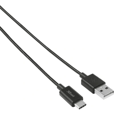 Afbeelding van Trust Mobile USB C Kabel naar A 1 meter