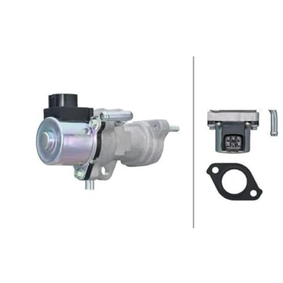 Afbeelding van HELLA 6NU 014 865 691 EGR klep Electrisch Met pakkingen TOYOTA: Auris Hatchback, Yaris II Corolla IX MINI: Hatchback