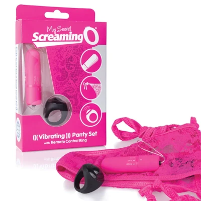 Afbeelding van Screaming O My Secret Panty Vibrator Roze GRATIS TOY bij iedere bestelling v.a. 40,