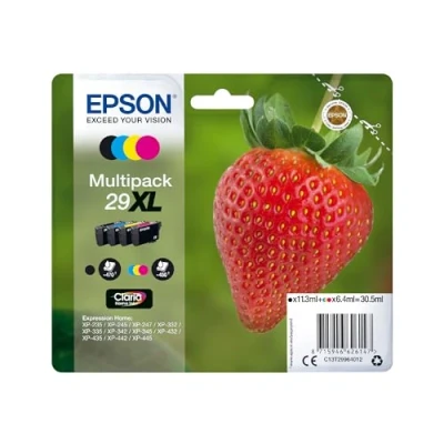Afbeelding van Epson Inktcartridge 29xl, 450 470 Pagina&#039;s, Oem C13t29964012, 4 Kleuren
