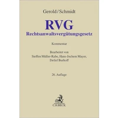 Afbeelding van Rechtsanwaltsvergütungsgesetz