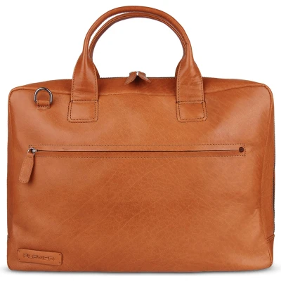 Afbeelding van Plevier ROCK ONYX RFID Schutz Aktetas, Maat: One Size, Cognac