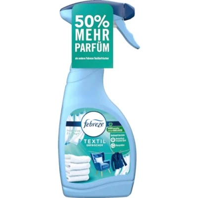 Afbeelding van Lenor Febreze Textielverfrisser Spray Pure Freshness 1x 500ml Verwijdert nare geuren