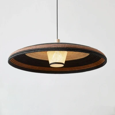 Afbeelding van Forestier Grass hanglamp Ø80 large bruin