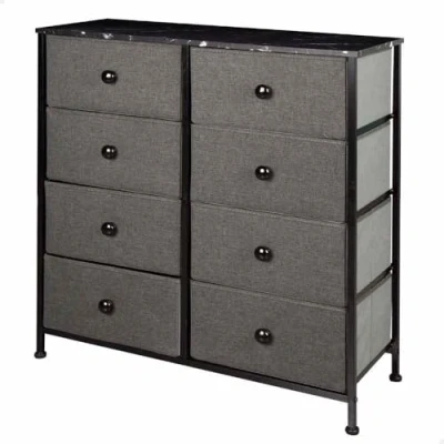 Afbeelding van Ladenkast Max Home Grijs Marmer 80 x 81 30 cm