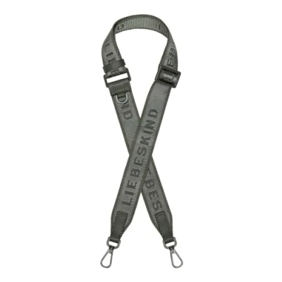 Afbeelding van LIEBESKIND BERLIN Schouderriem Accessoires voor tassen 3.2 Classic Webbing Cypress Green Groen
