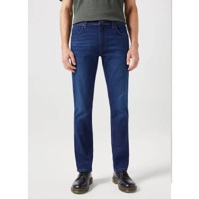 Afbeelding van Wrangler Greensboro Straight leg jeans, Heren, Maat: 33x30, Night shade