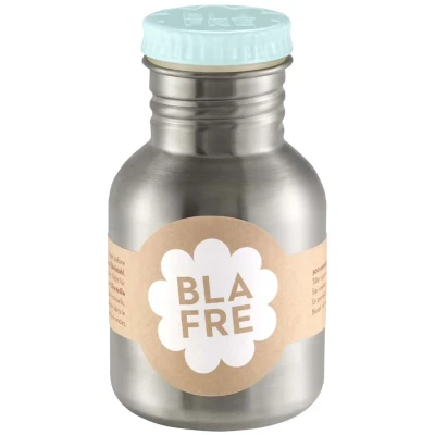 Afbeelding van Blafre rvs drinkfles lichtblauw 300ml