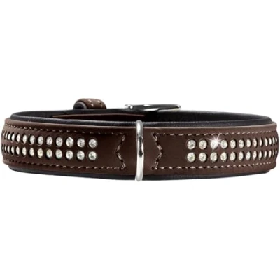 Afbeelding van Hunter Hondenhalsband Softie Bruin Deluxe