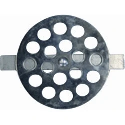Afbeelding van De Beer roosterplaatje 50mm met veer
