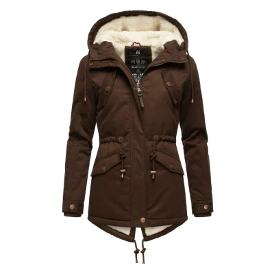 Afbeelding van Marikoo Manolya Winterjas, Dames, Maat: Small, Dark choco