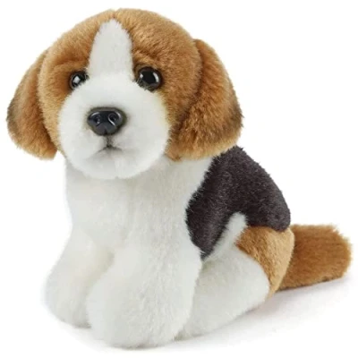 Afbeelding van Living Nature Pluche dier hond van pluche, afzonderlijk (14 cm)