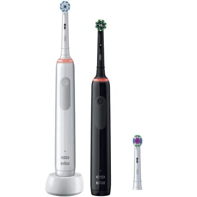 Image de Oral B Pro 3900 Duo Noir + Blanc