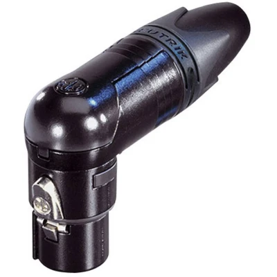 Afbeelding van Neutrik NC6FRX B XLR connector Bus, haaks Aantal polen: 6 Zwart 1 stuk(s)
