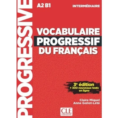 Image de Vocabulaire progressif FLE intermédiaire 3ème édition + CD
