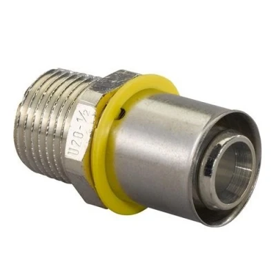 Afbeelding van Uponor MLC G GAS plus perskoppeling recht 32 x 1 pers buitendraad