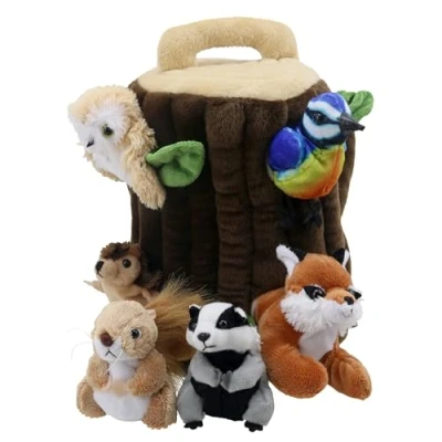 Afbeelding van The Puppet Company Hideaway Poppets boomhut vingerpop, PC004505
